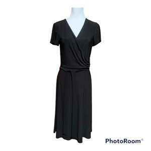 Eliza J Wrap Front Dress size M